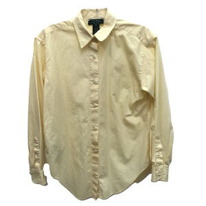 Lauren Ralph Lauren Yellow Blouse